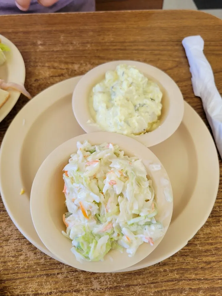 Cole Slaw and Potato Salad